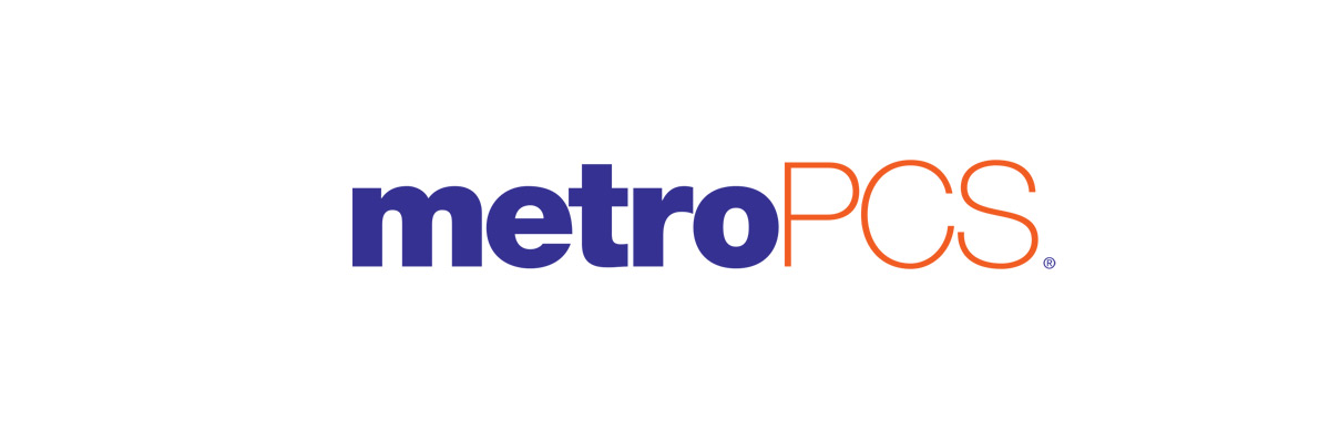 Official Metro PCS phone unlock logo appearing on a mobile device.