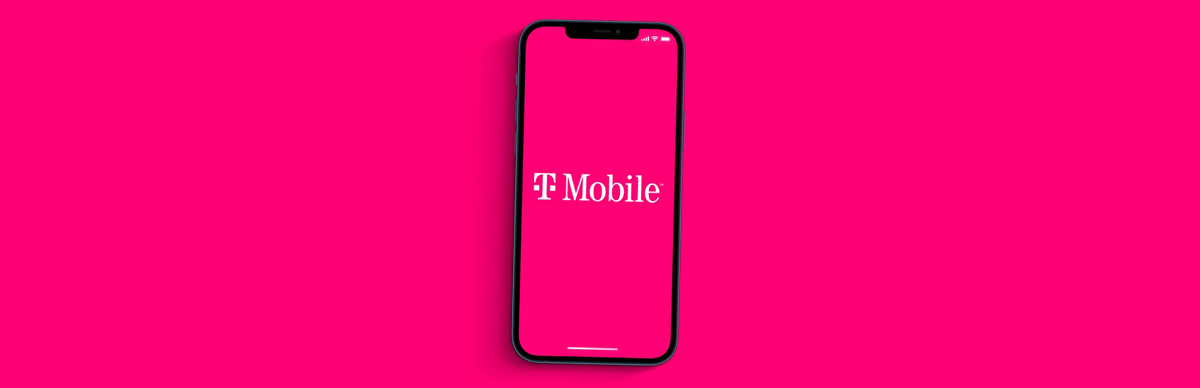 Unlocked T-Mobile phone with TMobile logo.